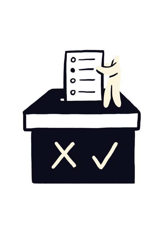 Illustration for Voting
