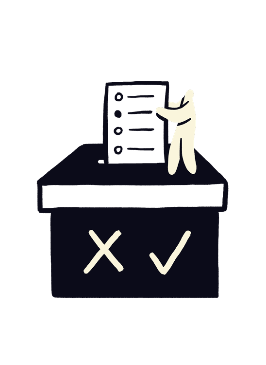 Illustration for Voting
